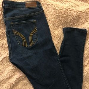 Hollister low rise super skinny jeans
